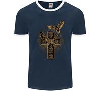 Odins Celtic Raven Viking Thor Ragnar Norreno Uomo Ringer Fotl