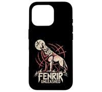 Odins FENRIR Lupo mitologia norrena celtico lupo ululante Custodia per iPhone 16 Pro