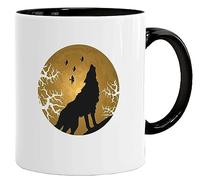 Odin's Wolf Fenrir Viking Mug | Coffee Tea Mug for Breakfast/Birthday Presents for Dad/Uncle/Mam