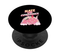 Odio bugie codardia (Divertente strana dichiarazione) PopSockets PopGrip Adesivo