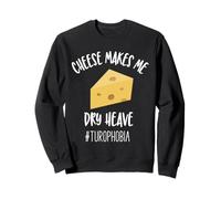 Odio Cheese Turophobia Paura dei latticini Felpa