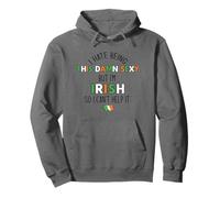 ODIO Essere così DANNAMENTE Sexy MA Sono Irlandese Quindi Non Posso Aiutare Meme Felpa con Cappuccio