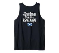 ODIO Essere Questo DANNAMENTE Sexy MA Sono Scozzese Meme sul Retro Canotta