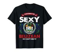 Odio Essere Questo Sexy Stemma Nazionale dell'orgoglio del Belize Maglietta