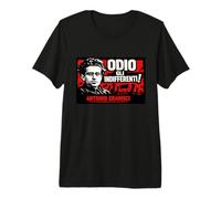 Odio Gli indifferenti - Gramsci - Frase - Antifascismo Maglietta Premium