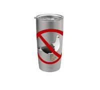 Odio i gabbiani Bicchiere termico in acciaio inox doppia parete