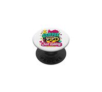 Odio il caffè Sto scherzando Divertente amante del caffè PopSockets PopGrip Adesivo
