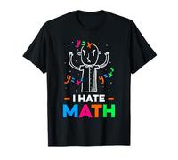 Odio La Matematica Fermarsi Anti Fine Maglietta