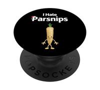 Odio la pastinaca di Natale PopSockets PopGrip Adesivo
