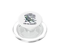 Odio Margaritas Stavo scherzando Scheletro Humor spiaggia PopSockets PopGrip per MagSafe