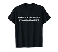 ODIO RANCORE frase divertente, maglietta a maniche corte Maglietta