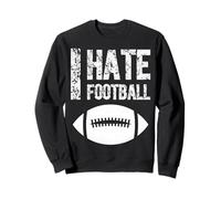 Odio Sport Divertenti da Calcio Felpa