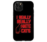 ODIO VERAMENTE I GATTI Custodia per iPhone 11 Pro