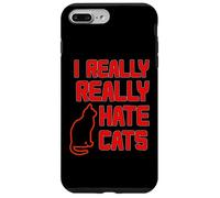 ODIO VERAMENTE I GATTI Custodia per iPhone 7 Plus/8 Plus