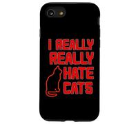 ODIO VERAMENTE I GATTI Custodia per iPhone SE (2020) / 7/8