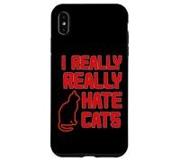ODIO VERAMENTE I GATTI Custodia per iPhone XS Max