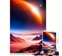 Odissea Celeste,puzzle da 1000 pezzi per ragazzi,stimolante per la mente,divertente e rilassante,con incastri solidi,ideale come regalo di Natale (38x52cm)