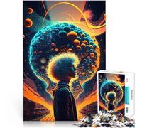 Odissea psichedelica Puzzle 1000 pezzi per adolescenti Giocattoli che creano dipendenza e sfidano l'intelligenza del cervello Compleanno e regali unici 38x26cm