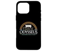 Odisseo tour mediterraneo Odissea mitologia greca divertente Custodia per iPhone 16 Pro Max