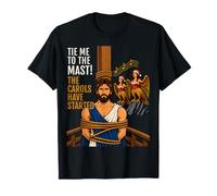 Odisseo Ulisse Sirene Canti di Natale Mitologia Greca Maglietta