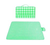 ODJDNLKLWN Tappetino da picnic portatile all'aperto Coperte da campo impermeabili colorate adatte for i favori di viaggio della famiglia dei pascoli del parco sulla spiaggia(1pc 150x200 Green)
