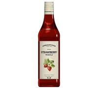 ODK Sciroppo di fragola 750 ml - Sciroppo da cocktail aromatizzato in una bottiglia da spremere, aromatizzato alla fragola