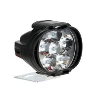 ODKBFG Fanale Anteriore Faro 2 Pezzi 12V 6 LED Impermeabile Ausiliario Faretto Lampada Faro Accessori Attrezzature(1Piece 01)
