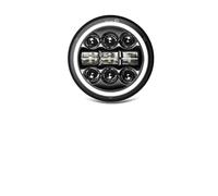 ODKBFG Fanale Anteriore Faro Accessori Di Ricambio Per Fari Anteriori A LED Rotondi Da 5,75" (5-3/4 Pollici) Per Moto(C)
