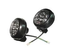 ODKBFG Fanale Anteriore Faro Fari Anteriori A LED 2 Pezzi Per Banshee 1987-2000 2001 2002 2003 2004 2005 2006 Lenti Lampadine Luci Griglie Per Warrior 350
