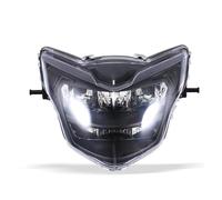 ODKBFG Fanale Anteriore Faro Kit Conversione Fari Anteriori Abbaglianti E Anabbaglianti A LED Per LC135 V2-V7(Smoked shell)