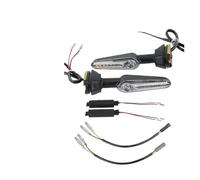 ODKBFG Fanale Anteriore Faro Per Ninja 650 Per ER650 Per EX650 17-22 Per Z650 Sequenziale Scorrevole Indicatore Direzione Anteriore Posteriore Lampeggiatore(Turn Signal w Plug)