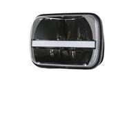 ODKBFG Fanale Anteriore Faro Per ZRX 1100 Per 1200 Fari Anteriori A LED Sigillati Rettangolari Da 5x7 Pollici Luci Direzione DRL Bianche Ambra(High Low beam DRL)