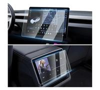 ODKBFG Navigation Pellicola Protettiva GPS Protector Pantalla Antirreflejos Juniper Para Tesla Para Model 3 Highland/New Y Táctil Cristal Templado 15.4 Pulgadas Frontal 8 Trasera