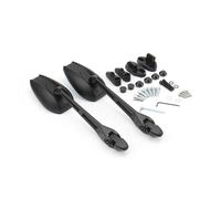 ODKBFG Supporti per GPS Supporto Per Specchietto Retrovisore Per Telefono GPS Per Motocicletta, Colore Nero, 2020 2021 2022 2023, Per NMAX 155 NMAX155 Nmax155(Rearview mirrors)