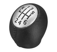 ODKISXS Pomello Del Cambio Per D&acia Per Duster 2009-2025 In Pelle PU Colore Nero Con Cappuccio In Plastica Car Pomello Cambio Manuale A 6 Marce