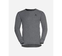 Odlo Intimo termico per uomo Active Warm a maniche lunghe I Maglia termica I Intimo termico da sci caldo con collo rotondo I Uomo