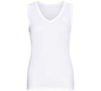 ODLO Active F-Dry Light Eco - maglietta tecnica senza maniche - donna S White woman Recycled Materials,Made In Eu,Oeko-Tex 100,Fair Wear Foundation