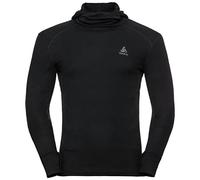 Odlo - Base Layer Top With Facemask L/S Active Warm Eco - Intimo sintetico XL nero