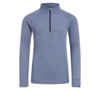 Odlo Active Warm Eco_159249 Maglia Funzionale a Maniche Lunghe con Chiusura Lampo Unisex - Bambini e Ragazzi