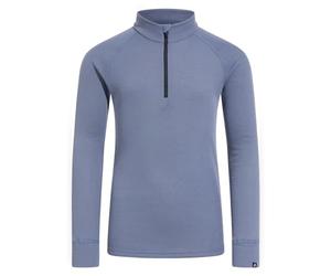 Odlo Active Warm Eco_159249 Maglia Funzionale a Maniche Lunghe con Chiusura Lampo Unisex - Bambini e Ragazzi