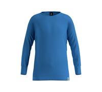Odlo - Kid's Base Layer Top Crew Neck L/S Active Warm Eco - Intimo sintetico 80 blu