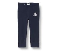 Odlo Active Warm Kids_159219, Leggings Unisex - Bambini e Ragazzi, Dark Sapphire, 80