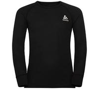 Odlo ACTIVE WARM KIDS_159229, Maglietta Unisex - Bambini e ragazzi, Nero, 116