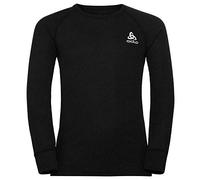 Maglietta a maniche lunghe con scollo rotondo per bambini Odlo Active Warm Eco (Nero) 128