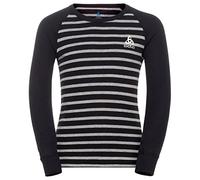 Odlo Active Warm Kids Stripes_159409 Maglietta Bambini e Ragazzi (Pacco da 1)