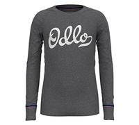 ODLO Bl Top Crew Neck L/s Active Warm Originals - Bambino - Grigio - Taglia 8 anni- modello 2024