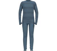 Odlo Active Warm Set 159449, Bambini e Ragazzi, Provincial Blue - Dark Sapphire, 80
