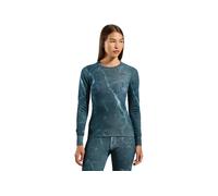 Odlo - Women's Active Warm X Frozen Lake Bl Top L/S - Intimo sintetico L turchese