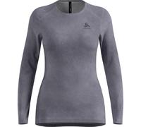 ODLO Active Warm X Pow Bl Top Crew Neck L/s W - Donna - Grigio - Taglia L- modello 2026