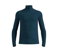 Odlo - Active X-Warm, BL Top Turtle Neck l/s Half Zip Uomo